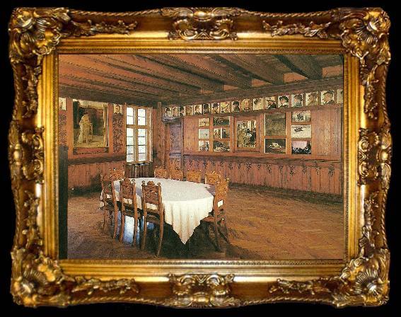 framed  skagens museum den brondumske spisesal, ta009-2